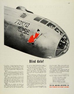 1945 Ad Victor Norden Bombsight Team WWII War Tokyo Rose Calculator Aircraft   Original Print Ad  