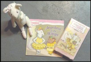 Angelina Ballerina VHS Video, Illustrated Book and Stuffed Toy: Movies & TV