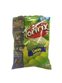 Tortrix Lemon Corn Chip Snacks 1.41 oz   Aperitivos Sabor Limon : Grocery & Gourmet Food