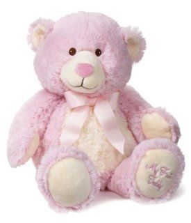 Baby Ganz My First Teddy   Pink : Baby Plush Toys : Baby