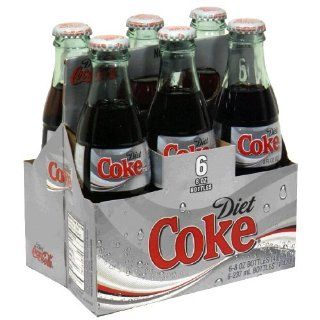 Coke Cola Diet 8 Fl Oz 6 Ct (Pack of 2) : Soda Soft Drinks : Grocery & Gourmet Food