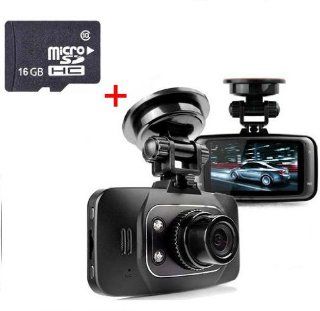 XYUN 2.7" Hd 1080p Car DVR Vehicle Camera Video Recorder Dash Cam G sensor Hdmi Gs8000l With Free 16gb Sd Card : Vehicle On Dash Video : Car Electronics