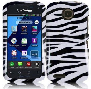 Trembling Zebra Design Hard Case Cover Premium Protector for Pantech Marauder ADR910L (by Verizon) with Free Gift Reliable Accessory Pen: Cell Phones & Accessories
