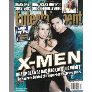Entertainment Weekly #550 July 21, 2000 X Men Rebecca Romijn, Hugh Jackman: Books