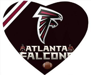 Atlanta Falcons Logo NFL Sport Heart shaped Mouse Pad by telephonecase : Office Products
