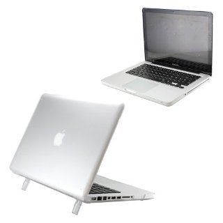 Hard Shell Matte Transparent Hard Case Cover with Stand for 15" Model A1286 Aluminum Unibody MacBook Pro (15.4 inch diagonal regular display)   Clear: Computers & Accessories