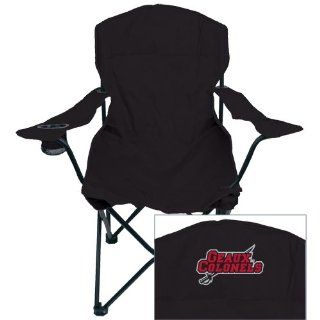 Nicholls State Deluxe Black Captains Chair 'Geaux Colonels Sword'  Sports Fan Sports Stadium Seats And Cushions  Sports & Outdoors