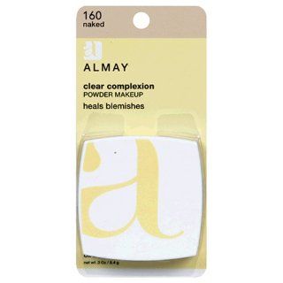 Almay Clear Complexion Powder Makeup, Naked 160, 0.3 Ounce Packages (Pack of 2) : Foundation Makeup : Beauty