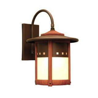 Copper Top Outdoor Wall Lantern by Johnson Art Studio   Furniture