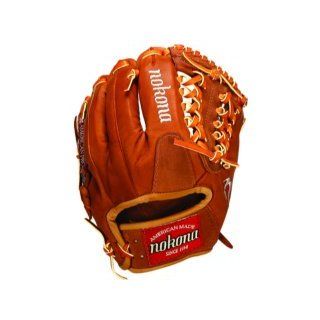 Nokona AMG1150K MT 11.5 Inch Modified Trap Web Buckaroo Hide Baseball Glove (Right Handed Throw) : Baseball Infielders Gloves : Sports & Outdoors
