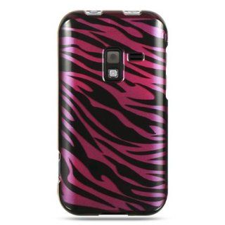 VMG Samsung Conquer D600 Design Hard Case Cover 3 ITEM COMBO Magenta Black Ze: Cell Phones & Accessories