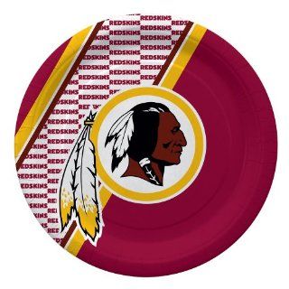 Washington Redskins Paper Plates   Tailgate Party Supplies   20 per Pack: Health & Personal Care