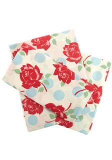 Wake Up and Smell the Roses Sheet Set   Twin  Mod Retro Vintage Decor Accessories