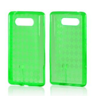 Argyle Green TPU Crystal Silicone Case for Nokia Lumia 820: Cell Phones & Accessories
