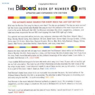 The Billboard Book of Number One Hits: Fred Bronson: 9780823076772: Books