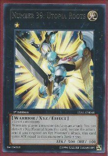 Yu Gi Oh   Number 39 Utopia Roots (LVAL EN048)   Legacy of the Valiant   1st Edition   Rare Toys & Games