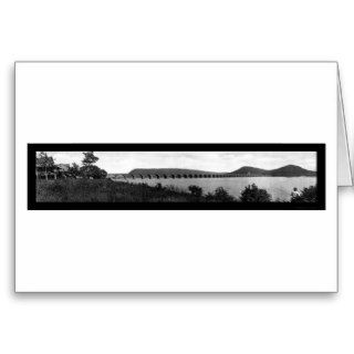 Rockville RR Bridge PA Photo 1905 Greeting Card