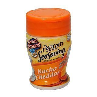 Kernel Seasons Popcorn Seasoning Nacho Cheddar .9 oz bottle (box of 48) : Nacho Cheese Popcorn Seasoning : Grocery & Gourmet Food