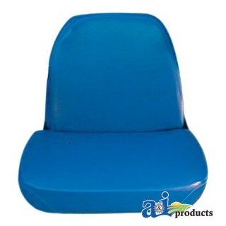 A & I Products Custom Seat Assy. w/o Arms, BLU VINYL Replacement for Ford   New Holland Part Number CS113 8V: Industrial & Scientific