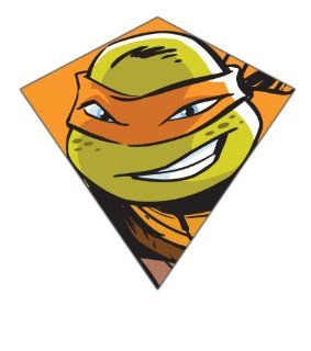 Nickelodeon Teenage Mutant Ninja Turtles 23" Wide Nylon Diamond Kite  "Michelangelo": Toys & Games