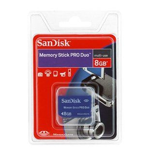 SanDisk 8GB Memory Stick PRO Duo Memory Card for Sony Cybershot DSCW120 DSCW150 DSCW170 DSCH50: Computers & Accessories