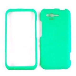 HTC Bliss Fluorescent Solid Lime Green Snap On Cover, Hard Plastic Case, Face cover, Protector Cell Phones & Accessories