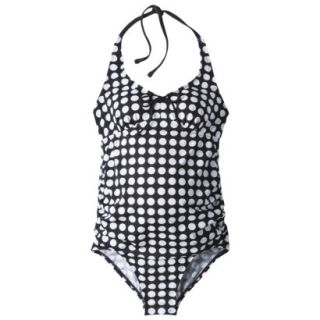 Womens Maternity Halter One Piece Swimsuit   As