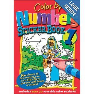Color by Numbers Sticker Book: Tony Kenyon: 9780825472640: Books