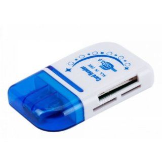 Fast shipping + free tracking number, All in 1 Hi speed USB2.0 Card Reader for SD/TF/MS/M2: Cell Phones & Accessories