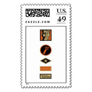 Atlantis Logos Disney Postage Stamps