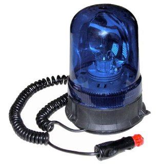 12 Volt Rundum Leuchte blau mit Magnet und Gummisauger: Spielzeug