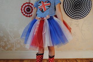 rule britannia tutu by the button tree