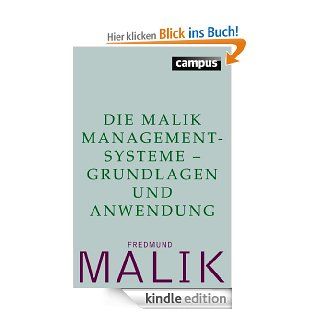 Die Malik ManagementSysteme   Grundlagen und Anwendung (App Malik Serienreader) eBook: Fredmund Malik: Kindle Shop
