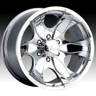 Pacer Warrior 17x8 Polished Wheel / Rim 6x5.5 with a 10mm Offset and a 108.00 Hub Bore. Partnumber 187P 7883: Automotive