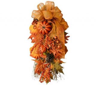 30 Fall Harvest Door Swag by Valerie —