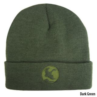 Mens Insulated Knit Logo Beanie With Roll Up Cuff 730514