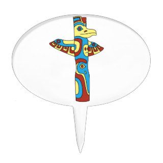 Alaskan Totem Pole Cake Toppers