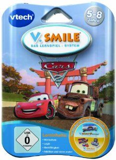VTech 80 084584   V.Smile Motion Lernspiel Cars 2 Spielzeug