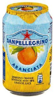 SANPELLEGRINO Aranciata (canette) 24 x 33 cl Lebensmittel & Getrnke