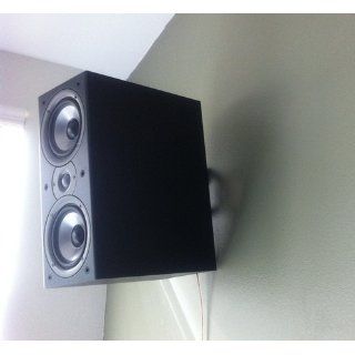 Pinpoint Mounts AM10 Black Universal Wall Mount for Speaker Electronics