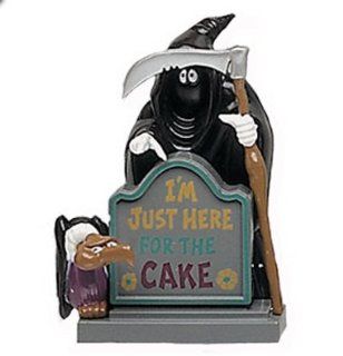 Grim Reaper "I'm Just Here For The Cake" Cake Topper Kitchen & Dining