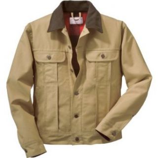 Filson 10072 Dry Finish Tin Cloth Lined Ranch Jacket at  Mens Clothing store: Cotton Lightweight Jackets