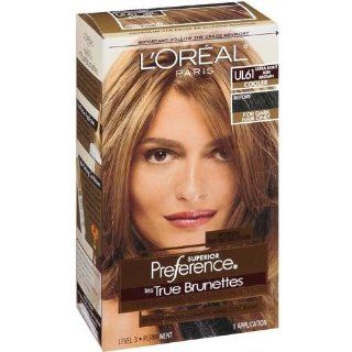 L'Oreal Superior Preference Les True Brunettes Rich Luminous Conditioning Colorant, Level 3 Permanent, Ultra Light Ash Brown UL 61: Health & Personal Care