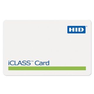 HID 200X Corporate 1000 iClass Contactless Smart Cards   PVC   PROGRAMMED   100 Cards : Identification Badges : Office Products
