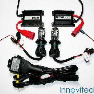 Innovited HID Bi Xenon Conversion Kit H4 3 9003 3 H4 9003 Hb2 8000k Hi/Lo Slim ballast: Automotive