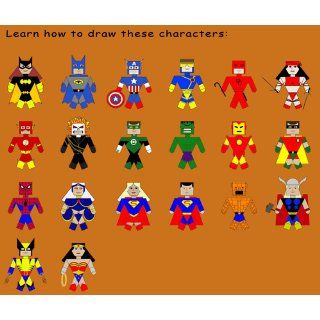 How to Draw Comic Book Superheroes Using 5 Easy Shapes: Steve Hilker: 9781470064600: Books