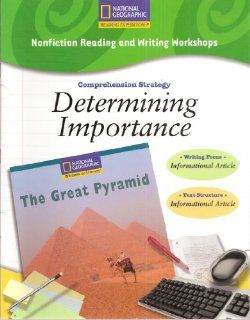 Determining Importance: Comprehension Strategy (Nonfiction Reading and Writing Workshops): National Geographic Learning National Geographic Learning: 9780792250425: Books