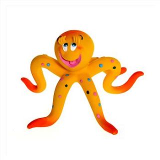 ollie the octopus bath toy by mushroom & co