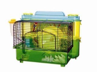 Penn Plax Rainforest Jungle Hamster Home   2 Story : Pet Cages : Pet Supplies
