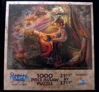 1996 Sunsout, Inc. Sunsout Josephine Wall/Art Impressions, Inc. Sleeping Beauty By Josephine Wall 1000 Piece Jigsaw Puzzle 21 1/2" By 27 1/2" #WL32010: Toys & Games